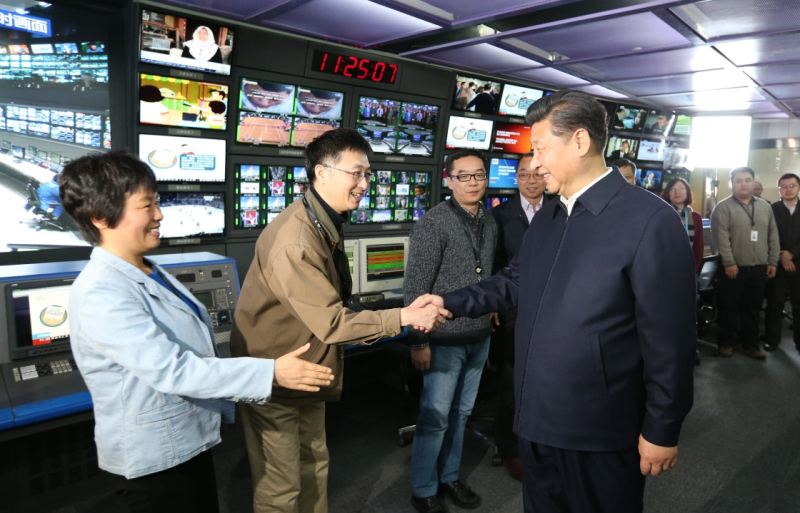 2019年1月25日，十九屆中央政治局在人民日報社就全媒體時代和媒體融合發(fā)展舉行第十二次集體學習。習近平總書記主持學習并發(fā)表重要講話。