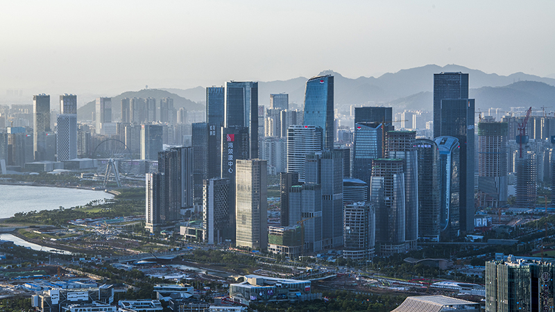 圖為深圳前海城市風(fēng)光。